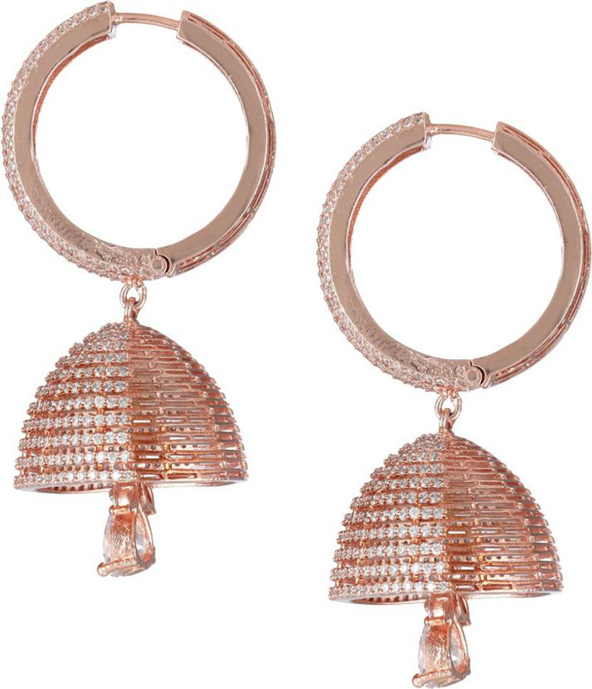 Flipkart Buy Adwitiya Collection Women Rose Gold Plated CZ