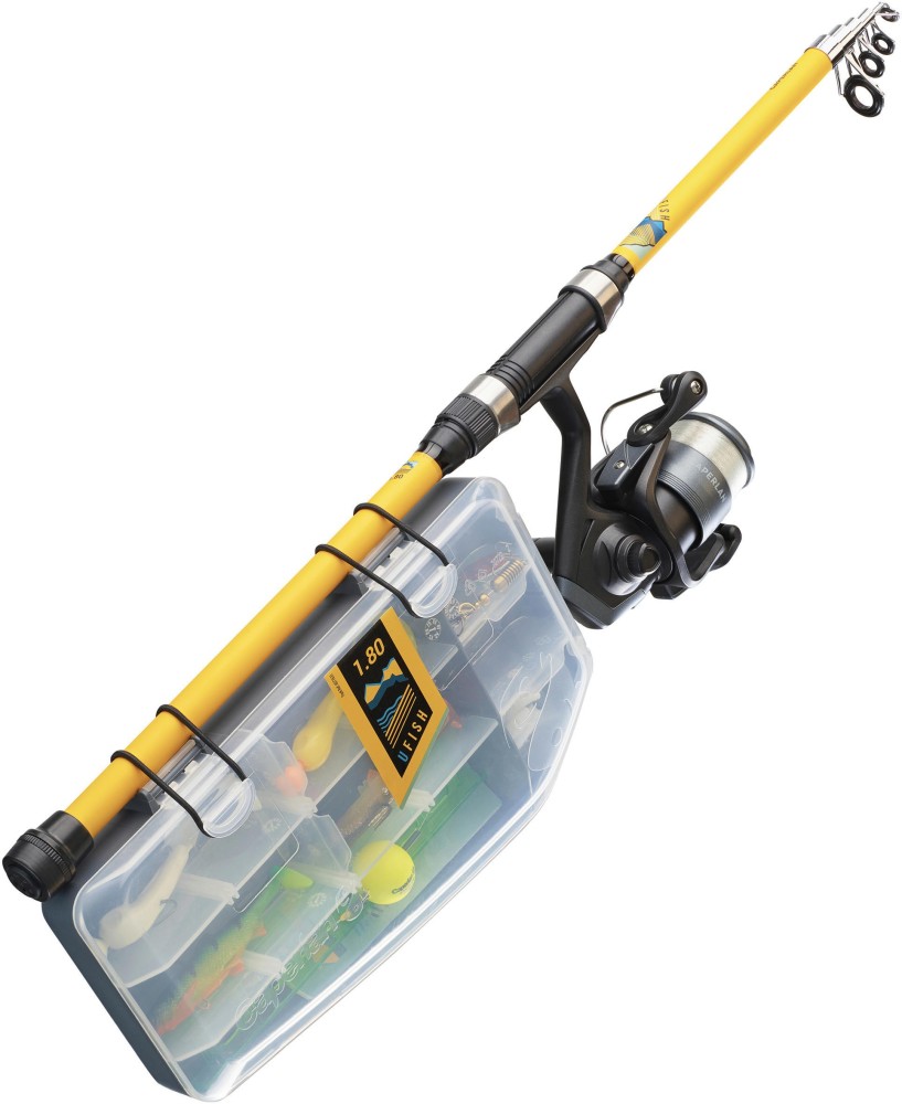 Caperlan by Decathlon FISHING DISCOVERY COMBO UFISH 180 8577302 Multicolor Fishing  Rod Price in India - Buy Caperlan by Decathlon FISHING DISCOVERY COMBO  UFISH 180 8577302 Multicolor Fishing Rod online at