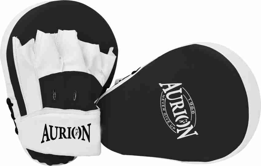 Aurion Boxing Pad Focus Curved Maya Hide Leather Hook and Jab