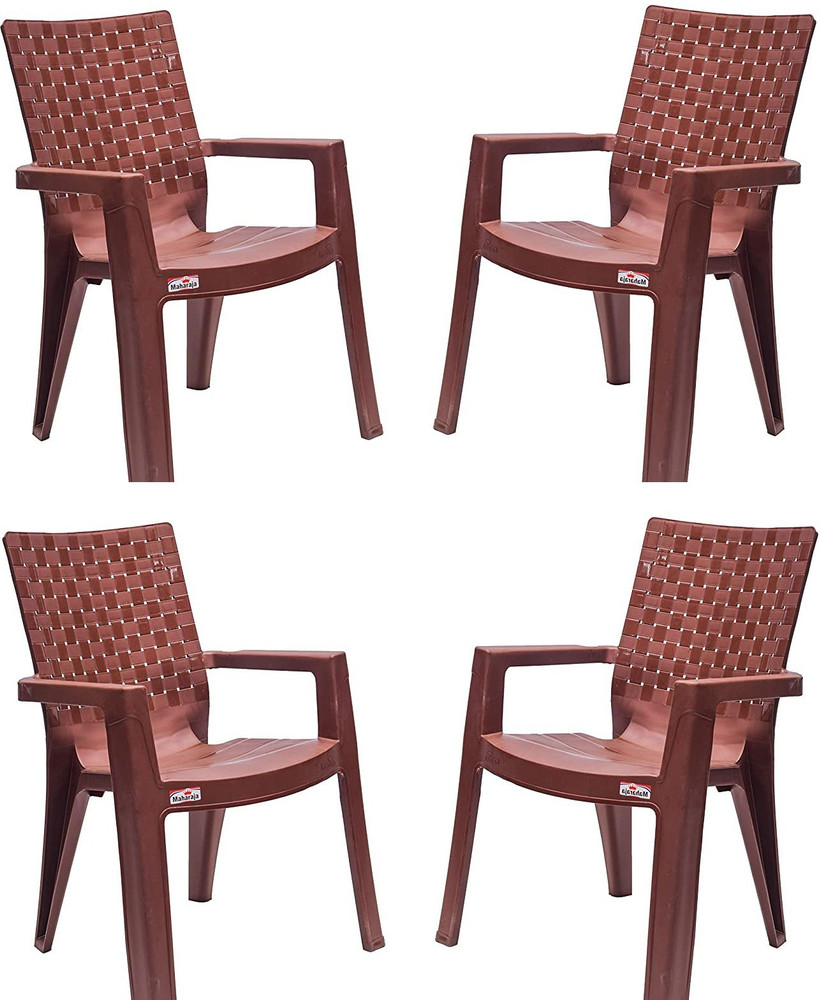 MAHARAJA Moulded Matrix Durable Strong Chair with Long Rest Back