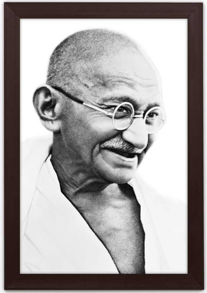 Awesome Pencil Sketch of Mahatma Gandhi | DesiPainters.com