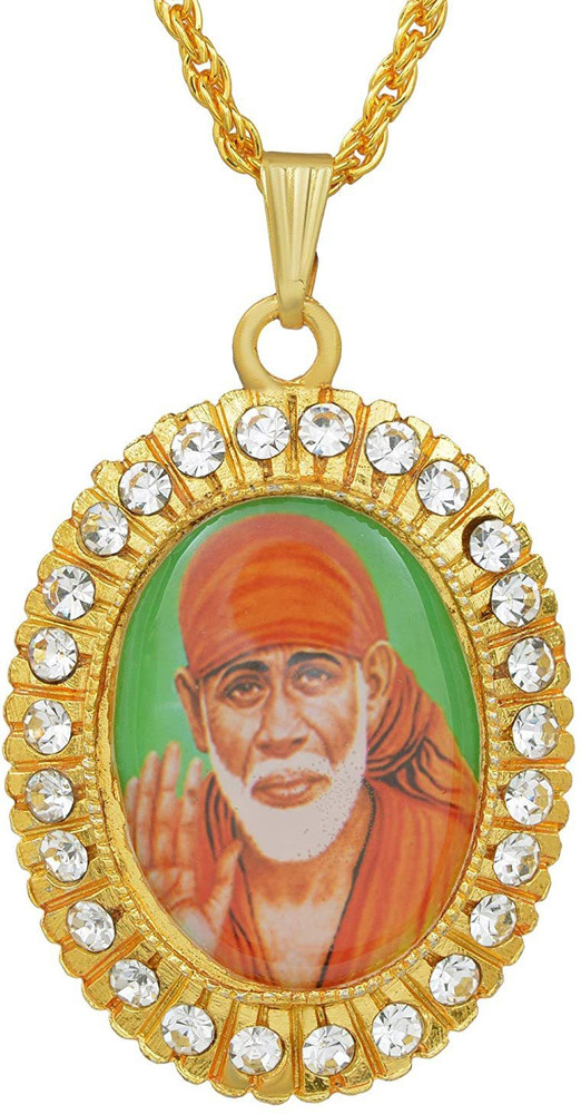 Sai baba locket new arrivals in gold