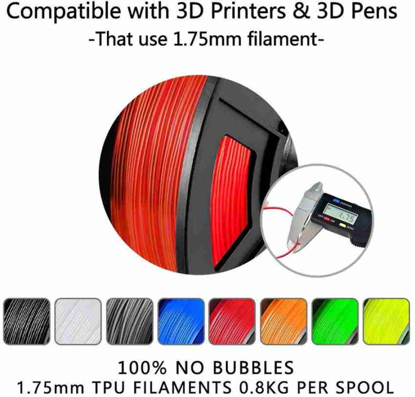 Filamento TPU Premium Flexível 800g - Slim 3D