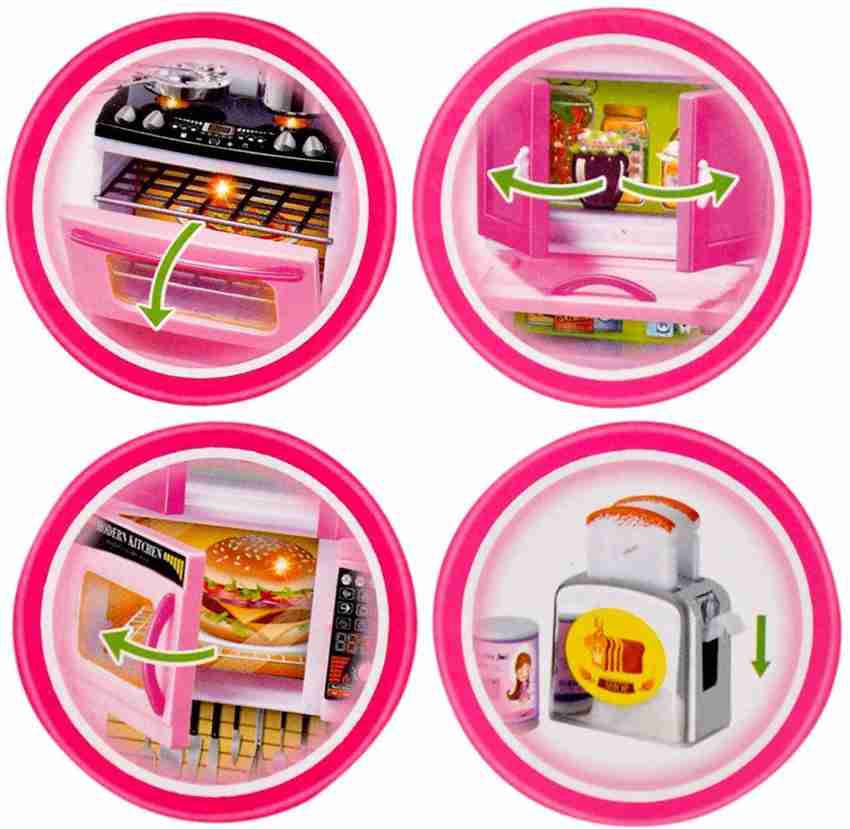 Barbie kitchen online set flipkart