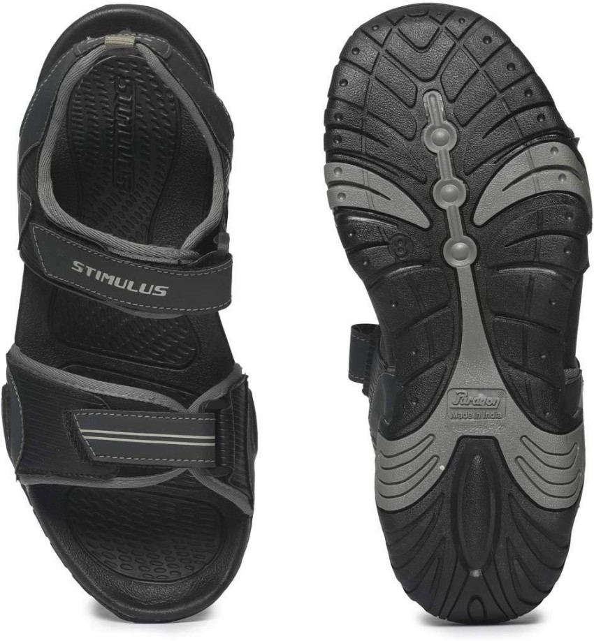 Paragon stimulus discount men's grey sandals