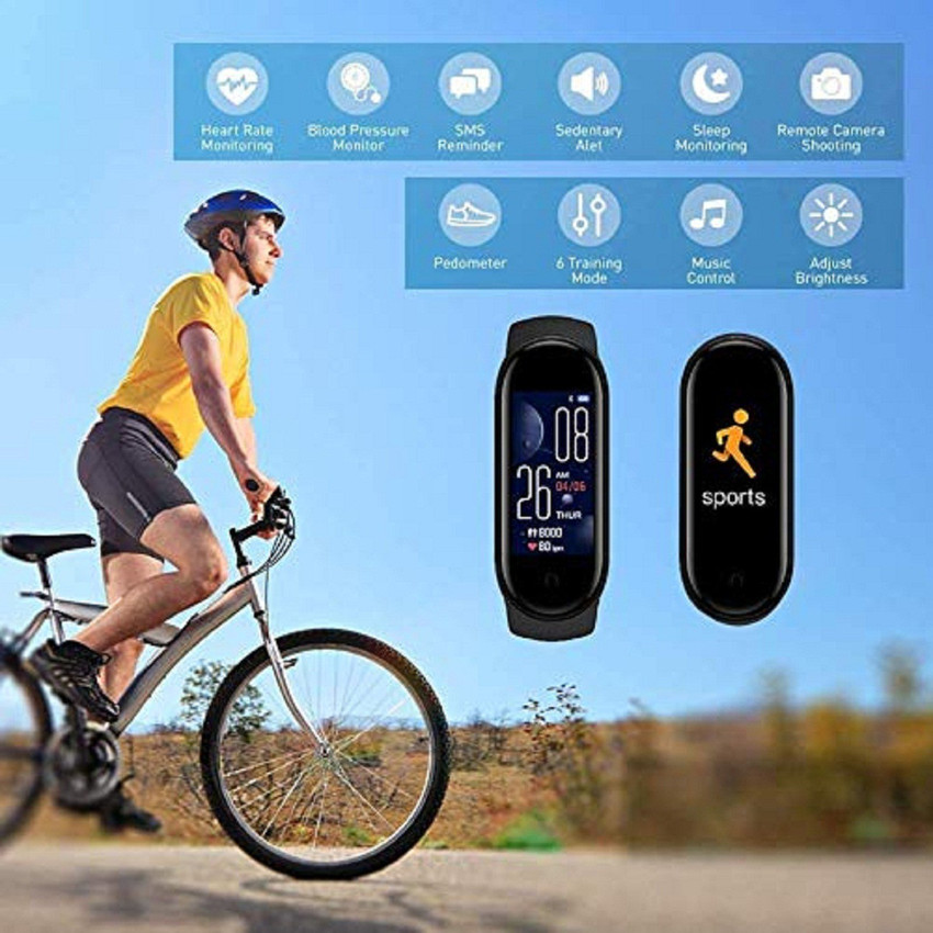 shoptoshop M5G Smart Band Fitness Tracker Watch Price in India Buy shoptoshop M5G Smart Band Fitness Tracker Watch online at Flipkart
