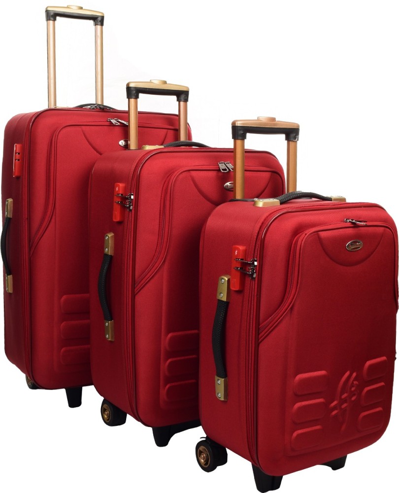 Buy Set of 6 Leatherette Travel Bags Online at Best Price in India on  Naaptol.com