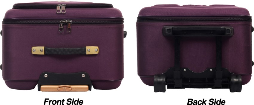 STUNNERZ Large Check In Luggage Trolley Bag,Travel Bag, Suitcase,Tourist Bag, purple Check-in Suitcase - 28 inch Purple - Price in India