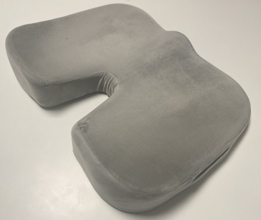 TYNOR Ortho Cushion Seat, Grey, Universal Size, 1 Unit Cervical Pillow