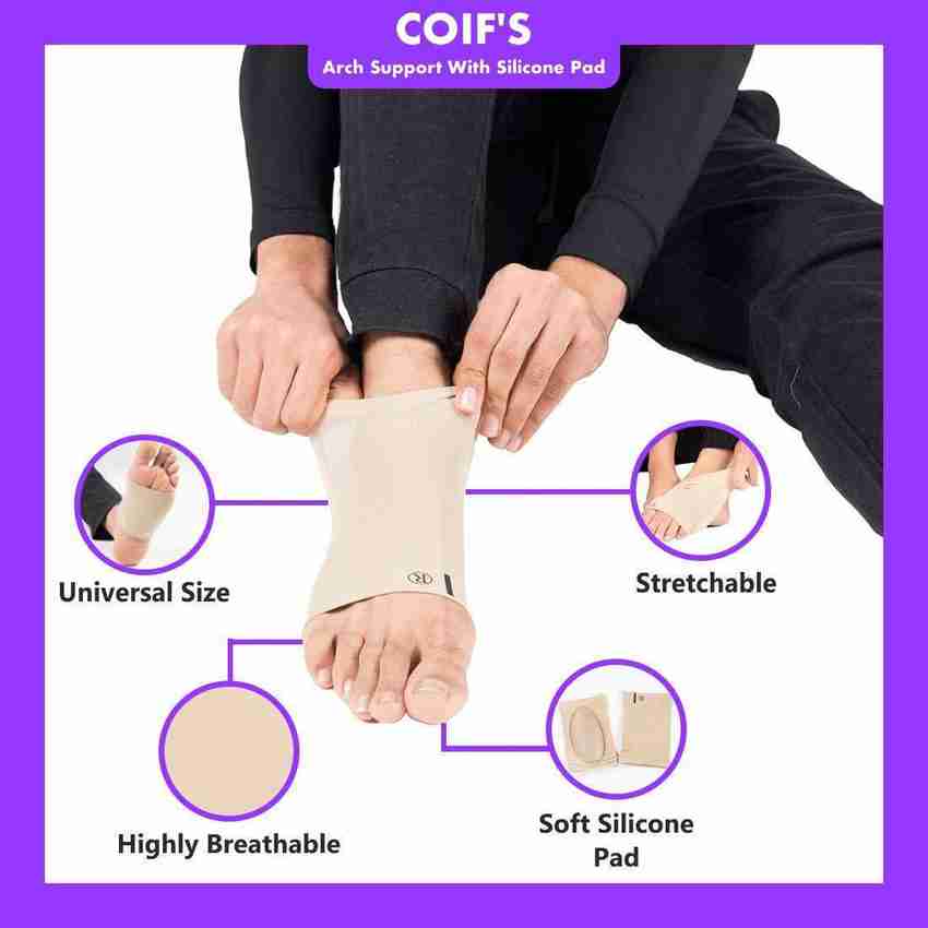 COIF Foot Care Brace for Pain Relief of Plantar Fasciitis Flat