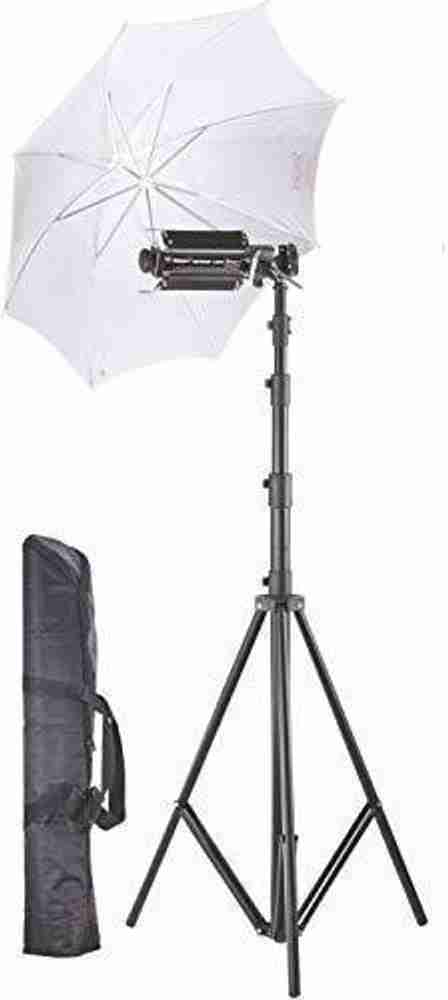 GiftMax Porta Kit with Pair of 9 feet Light Stands Porta Lights Umbrellas for Video Still Photography Lighting 9 Ft Porta Light Pack of 1 Tripod Kit GiftMax Flipkart