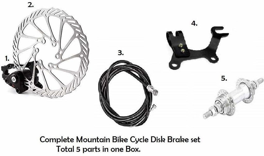 Bike front disc brake kit sales