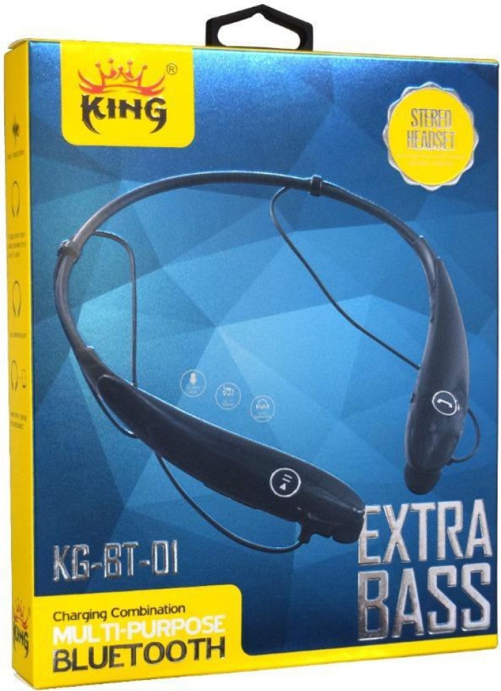 KING KG BT-01 Bluetooth Headset Price in India - Buy KING KG BT-01