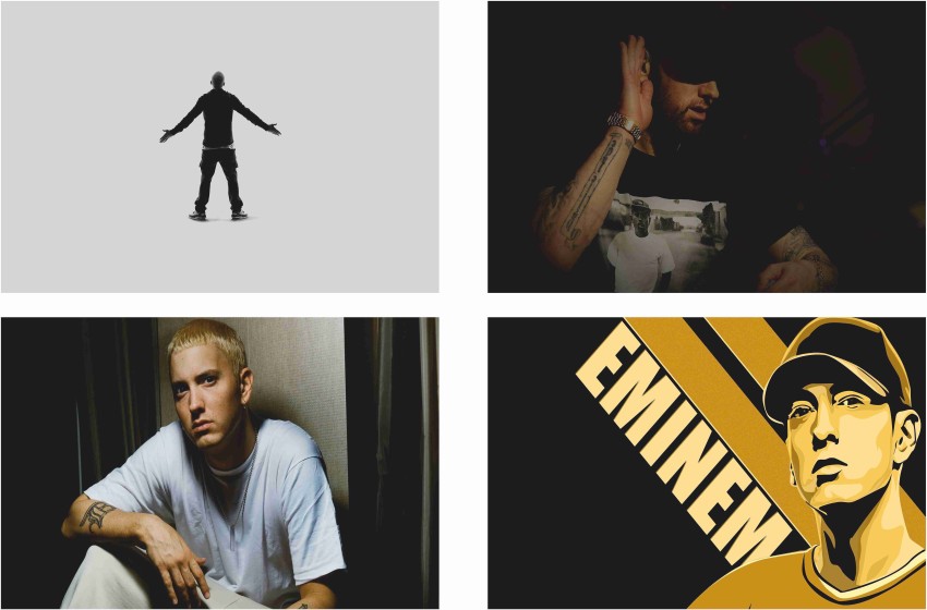 Eminem Collage Poster