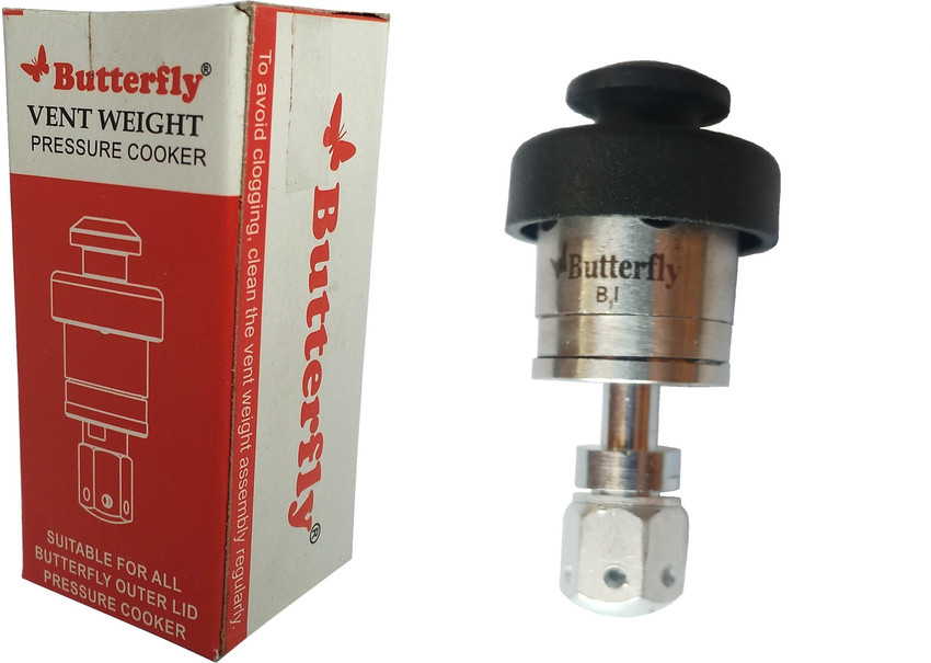 Butterfly 1pc WEIGHT SET Air Regulator for all Outer Lid Models 10 mm Pressure Cooker Gasket