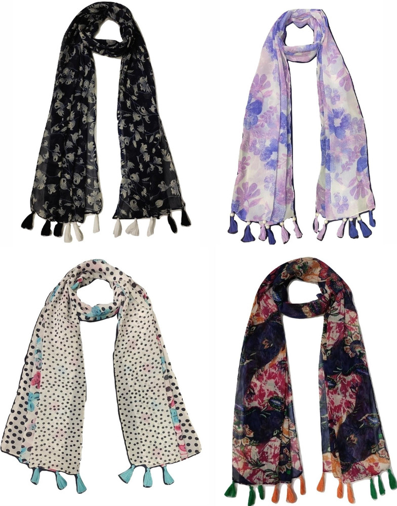 Msfashion Printed Chiffon Women Scarf Stole Fancy Scarf Buy Msfashion Printed Chiffon Women Scarf Stole Fancy Scarf Online at Best Prices in India Flipkart