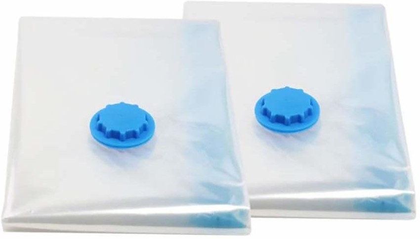 Buy Wolblix Vacuum Storage Sealer Bags (6 Medium) for Clothes, Dress,  Winter Coats, Blankets, Pillows Comforters for Travel Space Saver Seal  Compression Bags Hand Pump Included. Online at Best Prices in India 