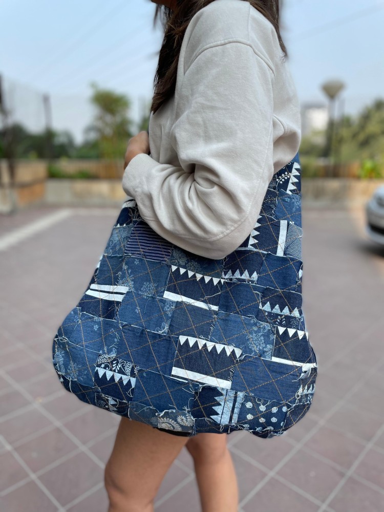 Flipkart Accite Multipurpose Open Large Denim Tote Bag