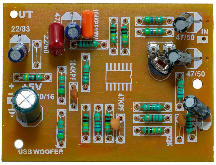 Ovicart Sub Woofer Pre Low Pass Filter Board 5v Electronic