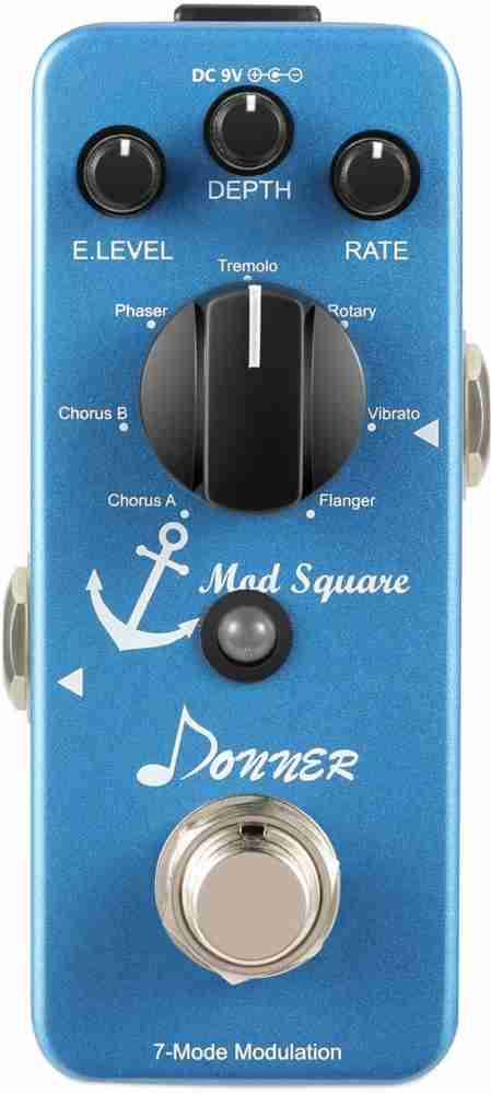 Donner Mod Square II flanger phaser chorus tremolo rotary wah detune