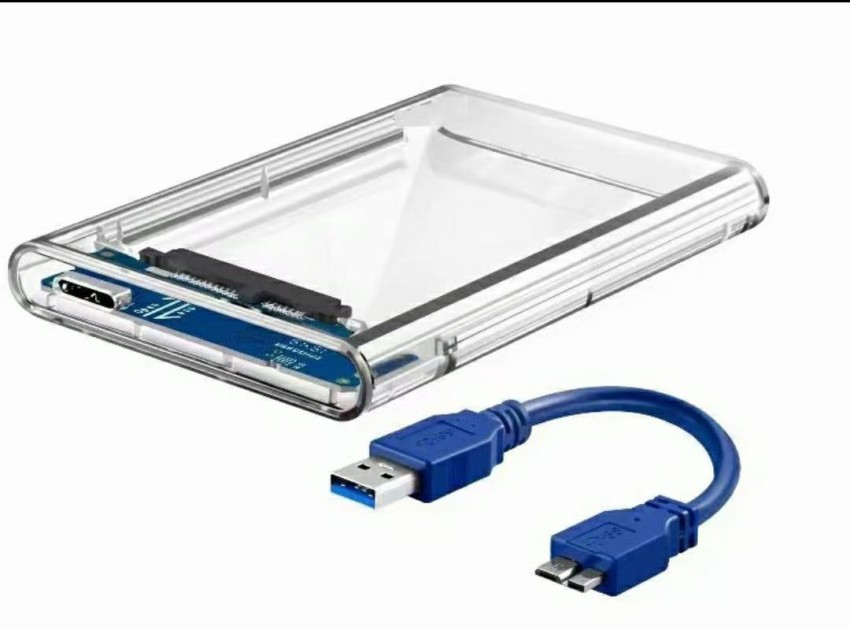 USB 3.0 Portable SATA HDD 2.5 Enclosure External Case