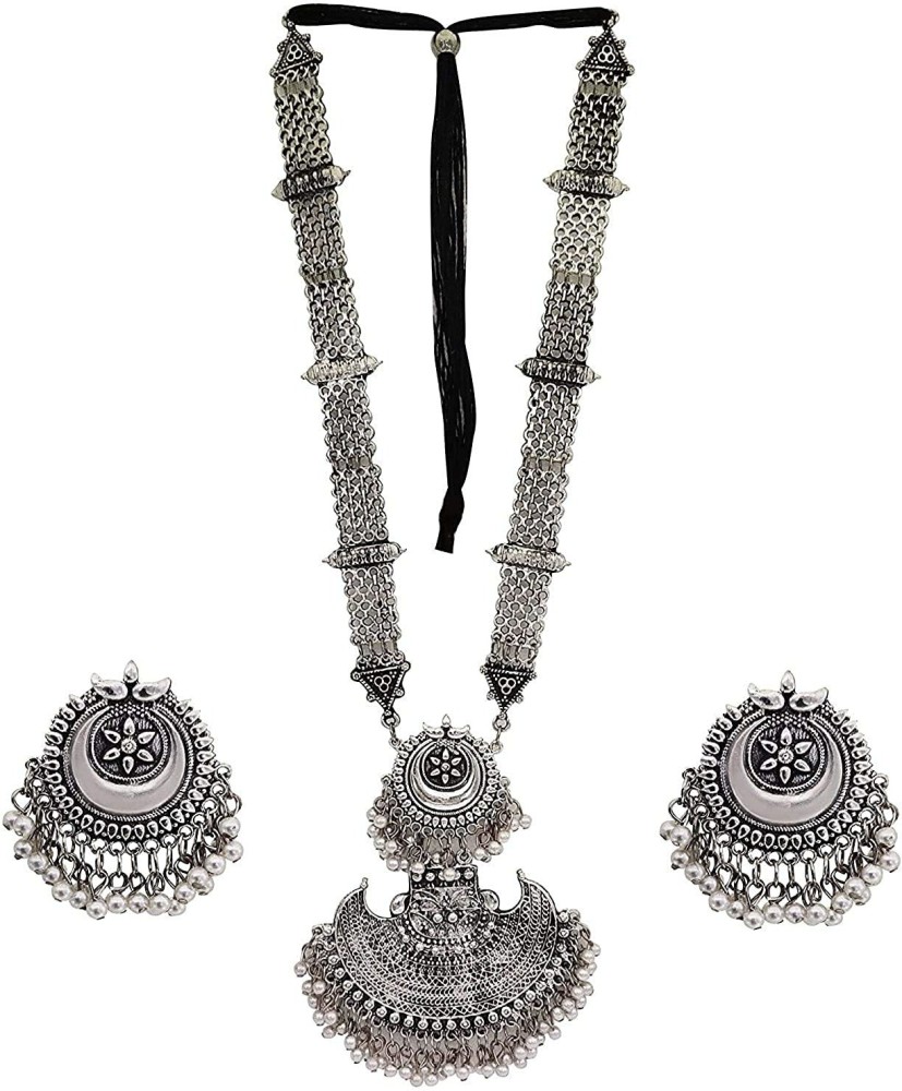 Oxidised on sale necklace flipkart