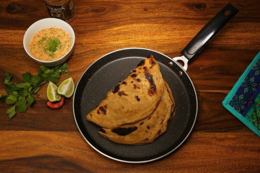 Non-Stick Platinum Flat Multi Deluxe Dosa - Roti Tawa