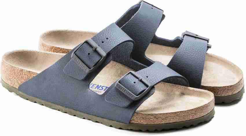 BIRKENSTOCK Arizona Soft Footbed Regular Width Men Blue Sandals