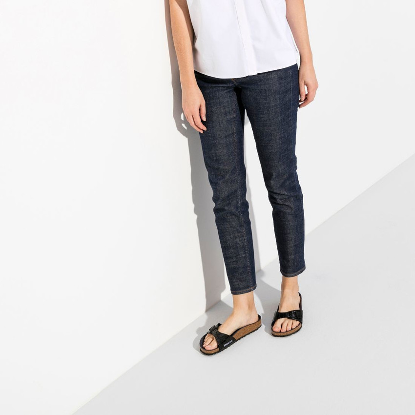 birkenstock madrid gleam black