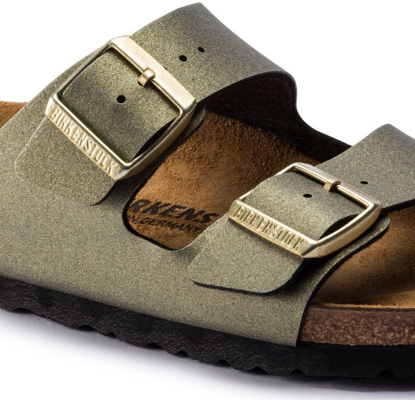 Womens best sale gold birkenstocks