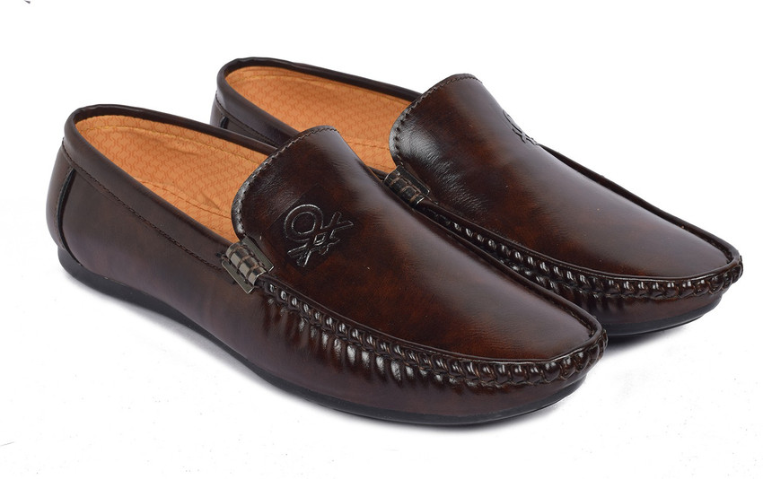 Tan colour loafer shoes new arrivals