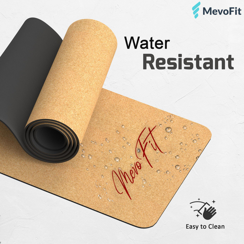 Organic cork online yoga mat
