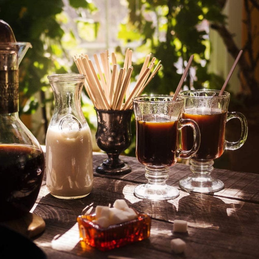 Wooden Coffee Stirrers 1000 x Tea Compostable Disposable Drink Stirrer 14cm  5.5