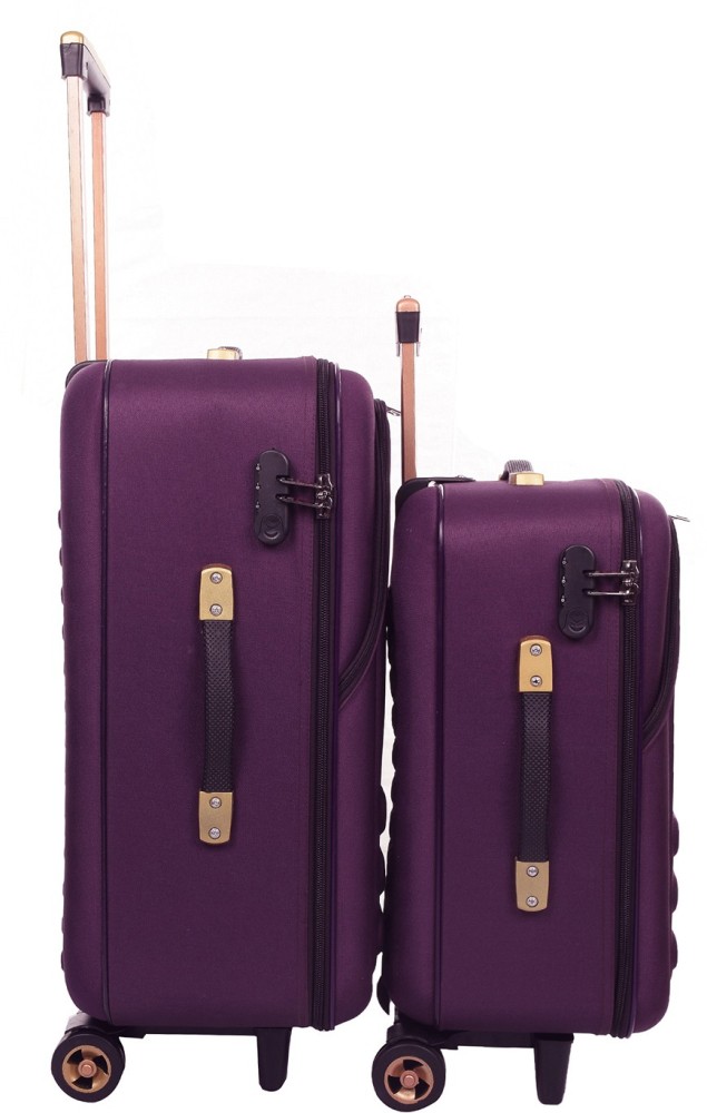 Swiss Sonnet Luggage & Trolley Bags PC HARD CASE Aubergine Cabin Suitcase -  20 inch purple - Price in India