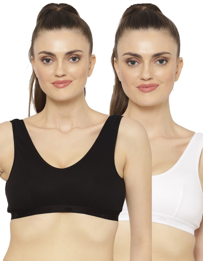Floret Floret Full Coverage, Non Padded, Sports Bra Women Sports Non Padded  Bra - Buy Floret Floret Full Coverage, Non Padded, Sports Bra Women Sports  Non Padded Bra Online at Best Prices