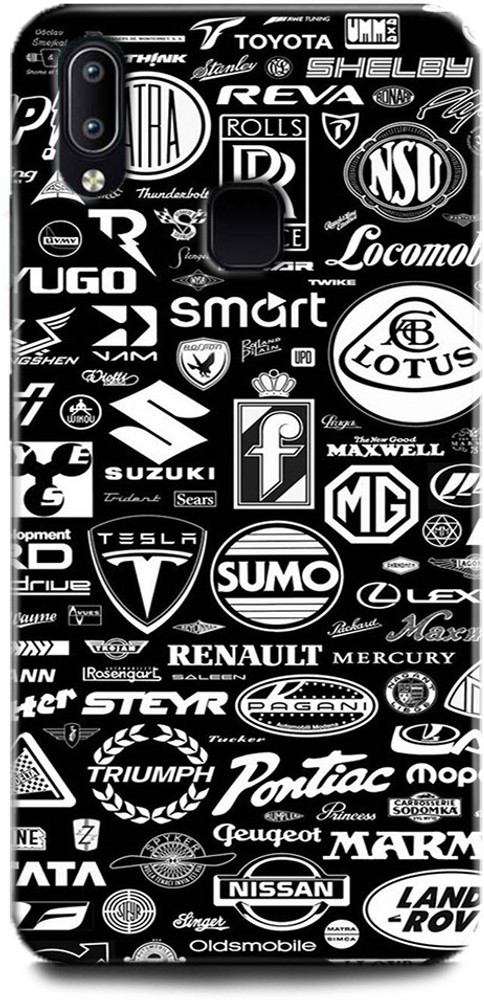 Afterglow Back Cover for Vivo Y95 CARS LOGO LOGO DESIGN CAR
