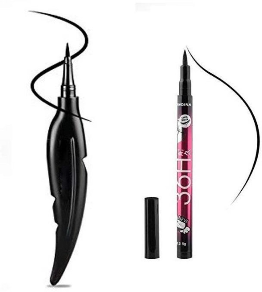 36H Eyeliner Waterproof BLACK Pen Liquid Black Eye Liner Pencil