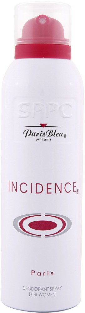 Paris Bleu Incidence Deodorant 200ml Deodorant Spray - For Women - Price in  India, Buy Paris Bleu Incidence Deodorant 200ml Deodorant Spray - For Women  Online In India, Reviews & Ratings