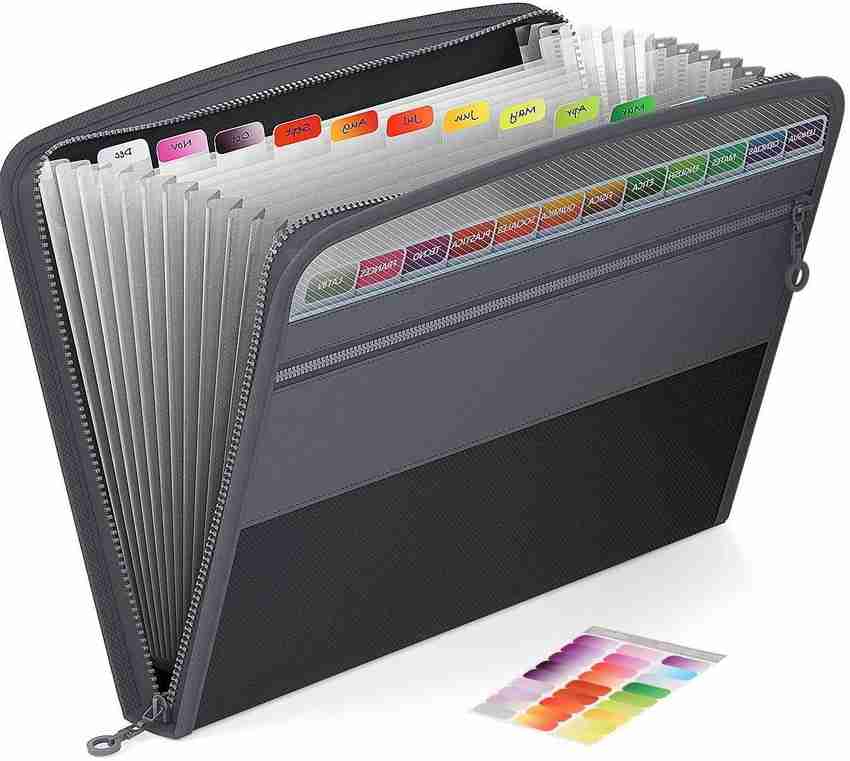 Folder sales with zipper
