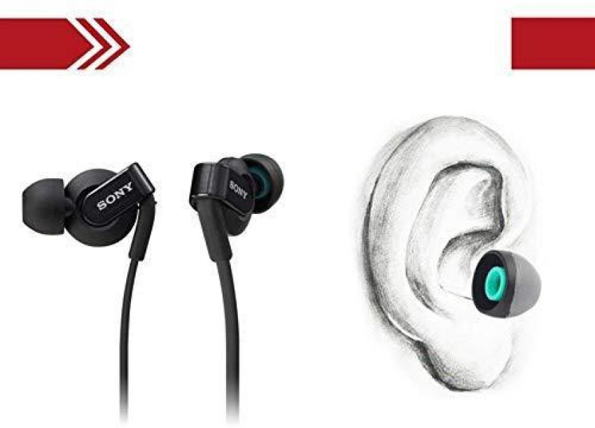 Hybrid Silicone Earbuds Ear Buds Tips for Sony XBA, MDR and DR Series  in-Ear Earphone s SML 3 Size 3 Pairs