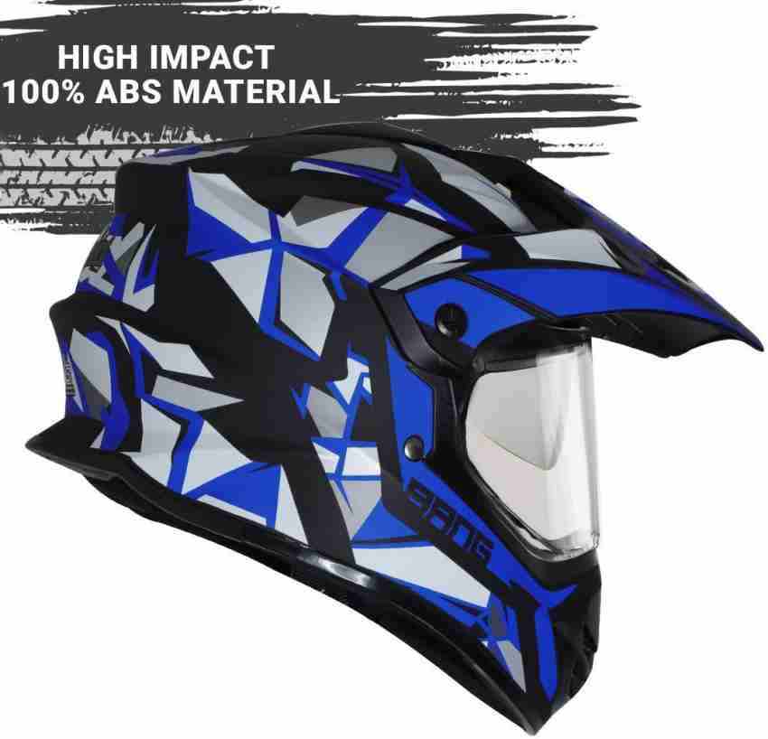 Chrome dirt best sale bike helmet