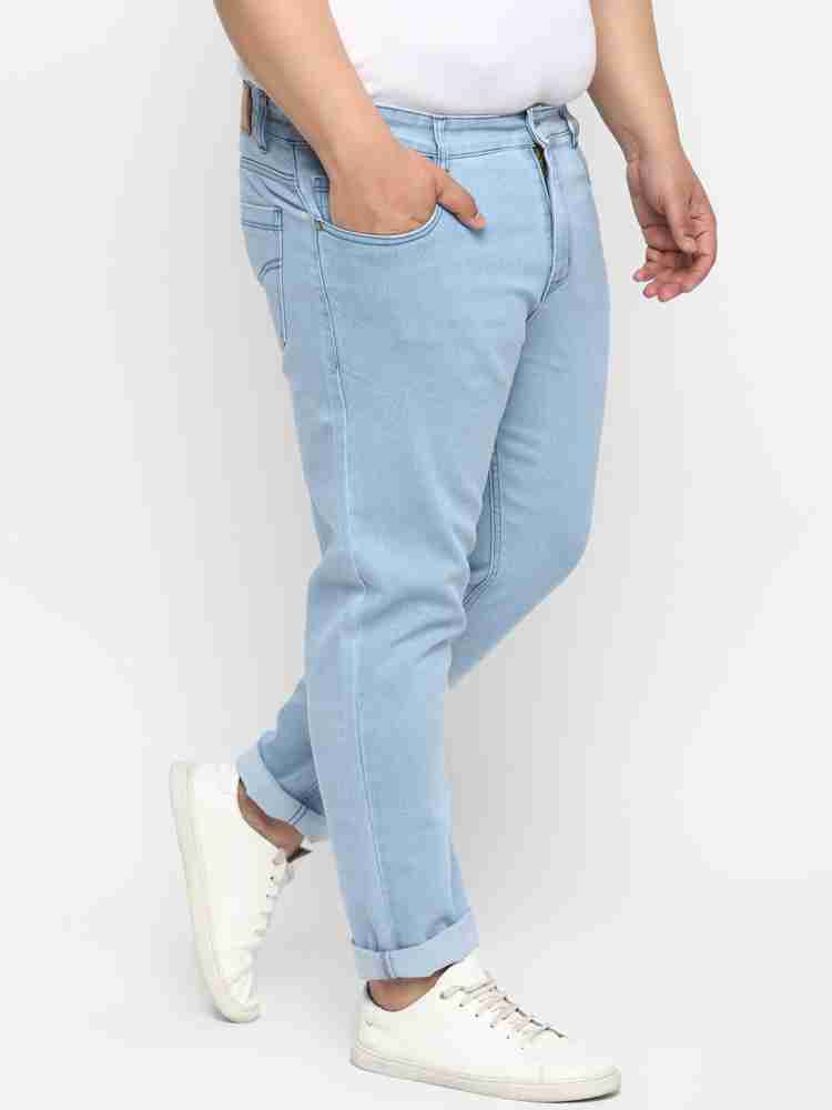 Urbano Plus Regular Men Light Blue Jeans - Buy Urbano Plus Regular Men Light  Blue Jeans Online at Best Prices in India