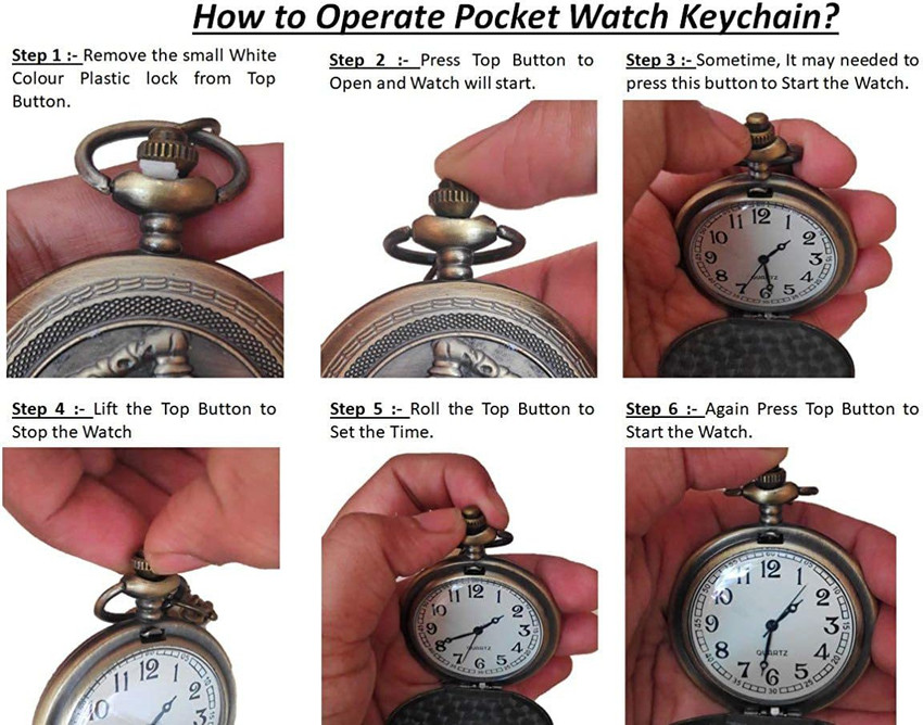 Gryffindor pocket cheap watch