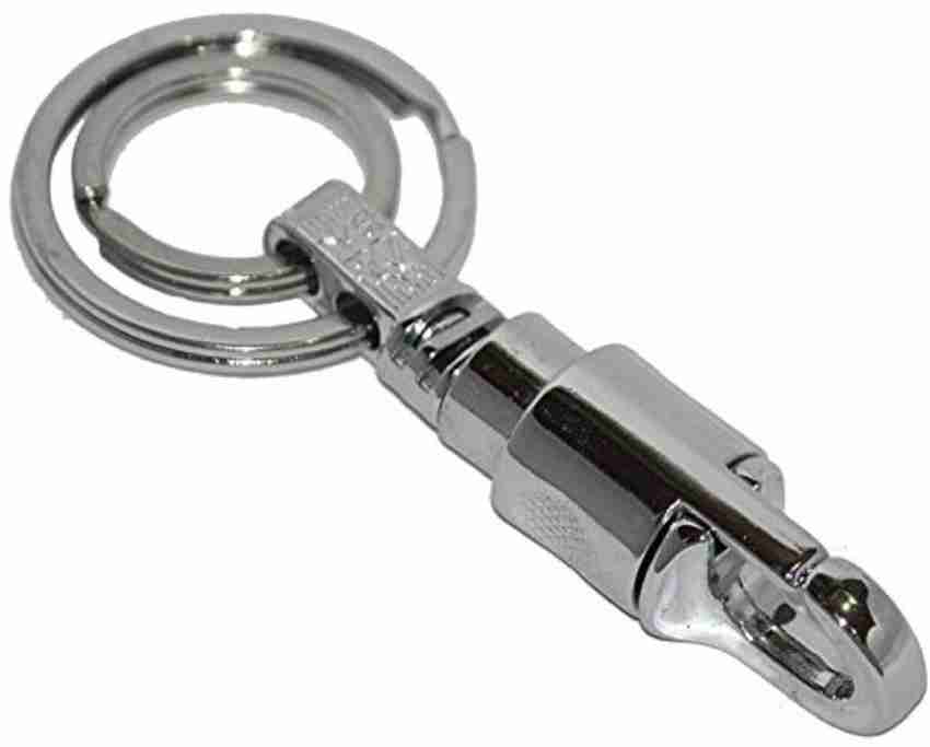 kd collections KD-298 Double Ring Hook Keychain for Bike & Cars