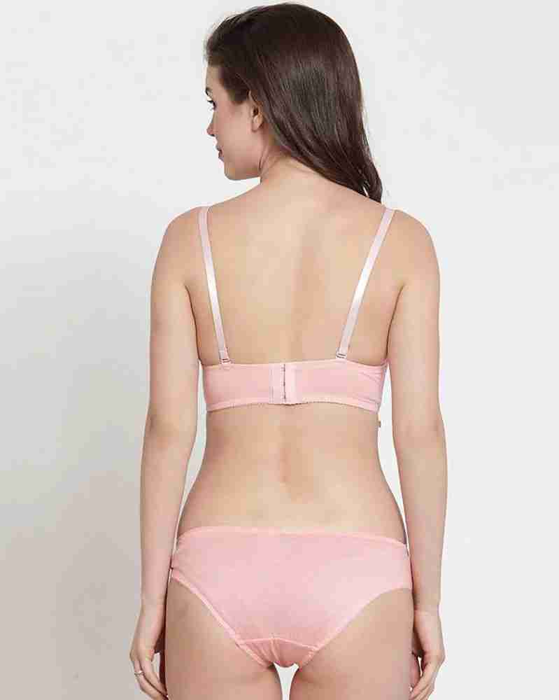 Buy ORANGE LACY CUT-OUT LINGERIE SET for Women Online in India