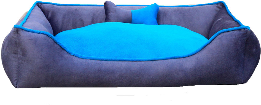 VetKart Luxurious Bolster Bed for Dog Cat with Soft Pillow All
