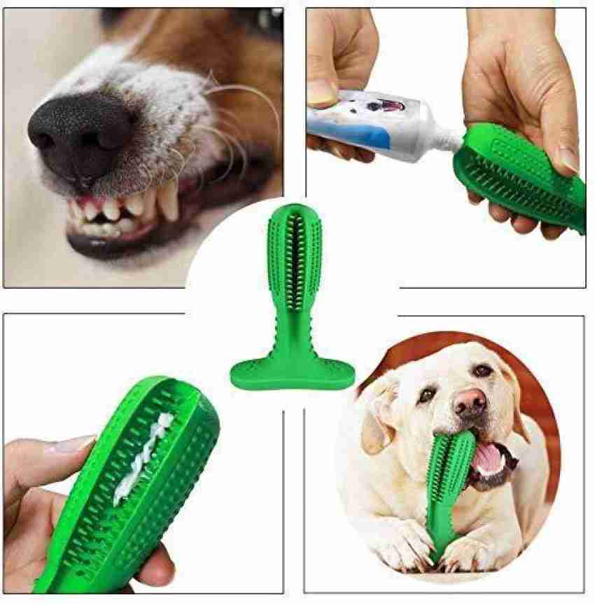 Dog toothbrush outlet green