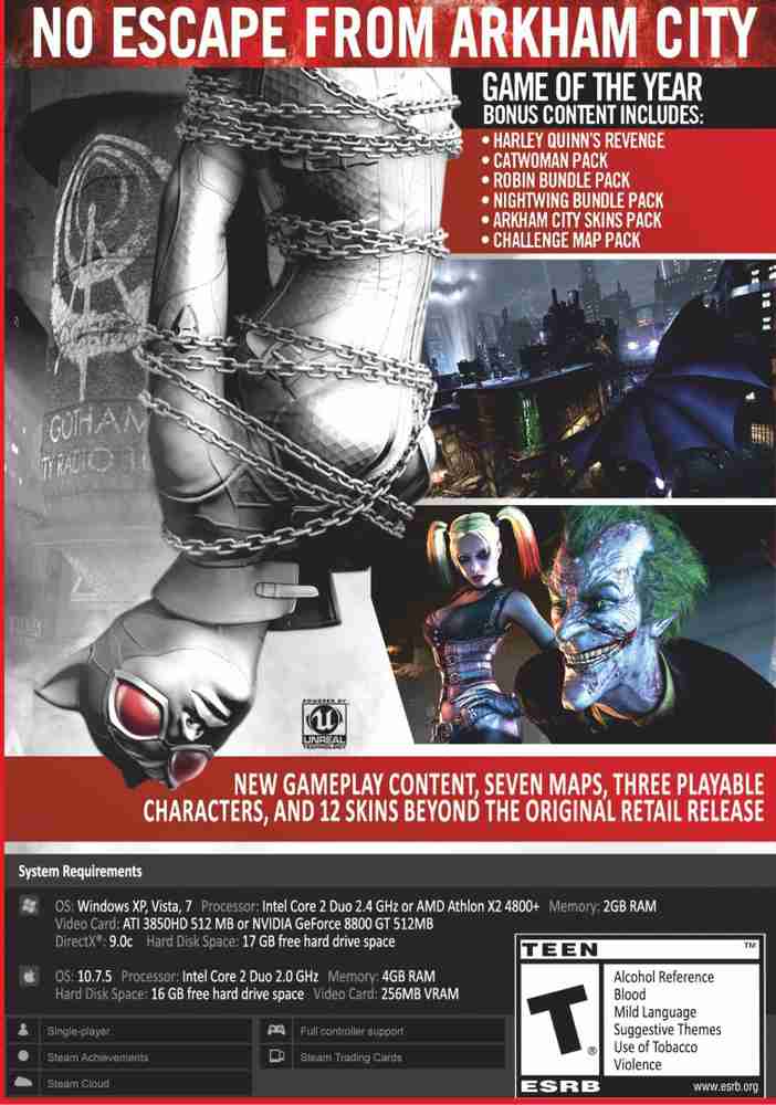 Batman Arkham City Dvd 2 Download - Colaboratory