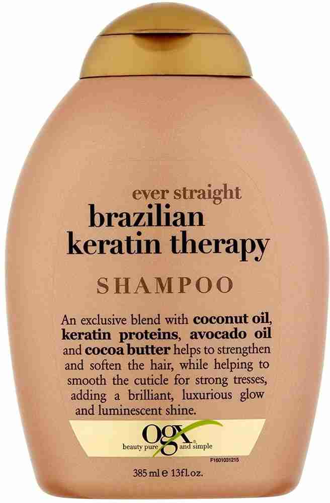 ogx Ever Straight Brazilian Keratin Therapy Organic Shampoo