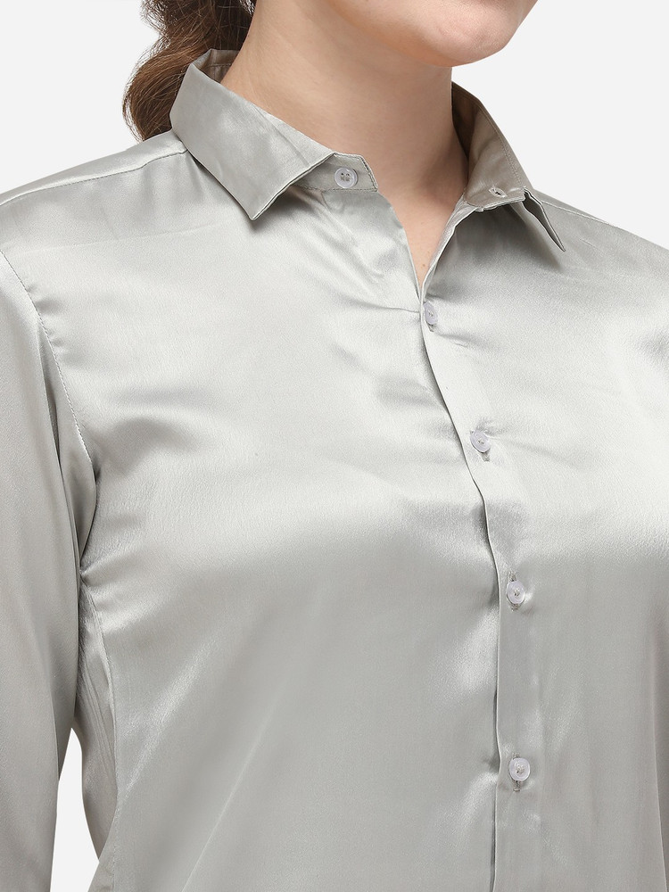 silver shirts for women